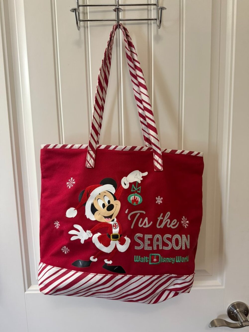 Disney Parks Walt Disney World Mickey ’Tis the Season Christmas Tote